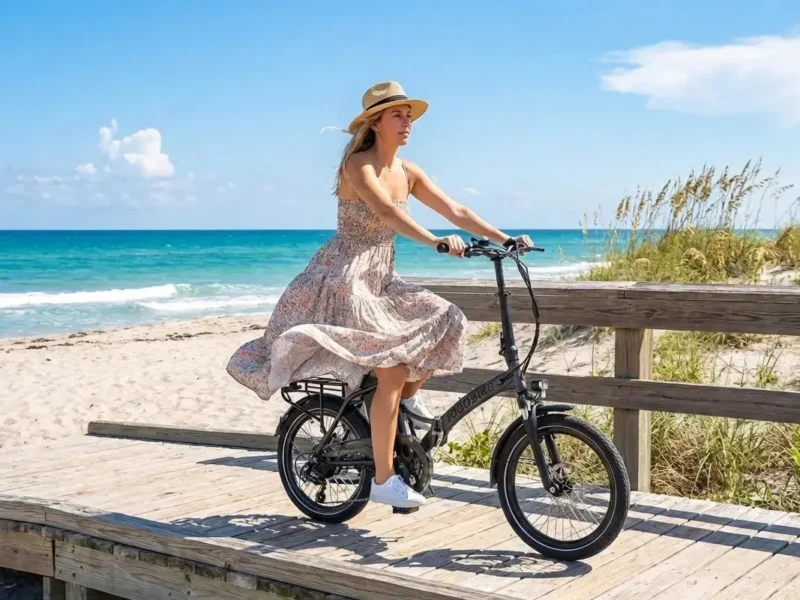 Rower elektryczny składany Jobobike Sam