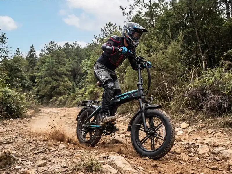 Rower elektryczny fat bike składany Jobobike Eddy X