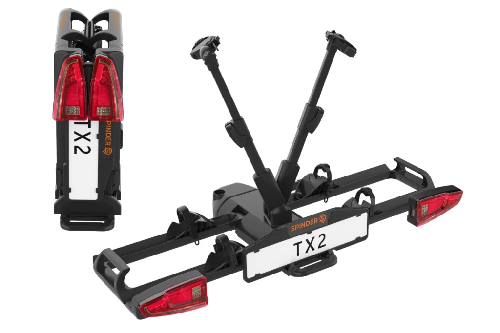 Bagażnik rowerowy na hak SPINDER TX2 LED