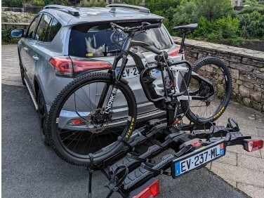 Bagażnik na 3 rowery