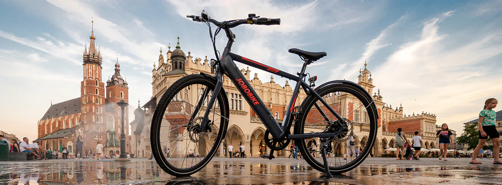 Lekki rower elektryczny miejski JoboBike Viva