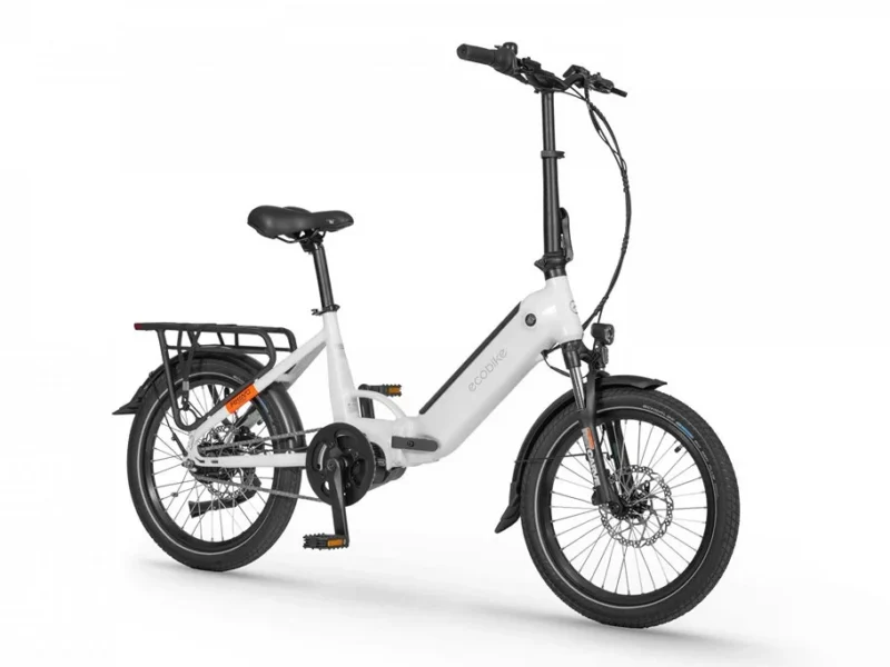 Rower elektryczny składany Ecobike Rhino Cruise biały